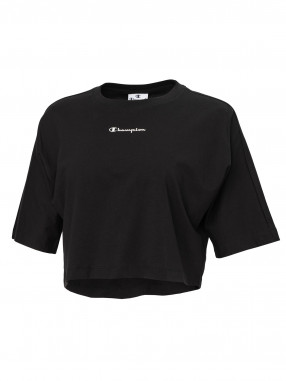 CHAMPION Κοντομάνικη Μπλούζα W Crewneck Croptop