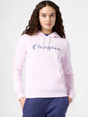 CHAMPION Μακρυμάνικη Μπλούζα Hooded Sweatshirt