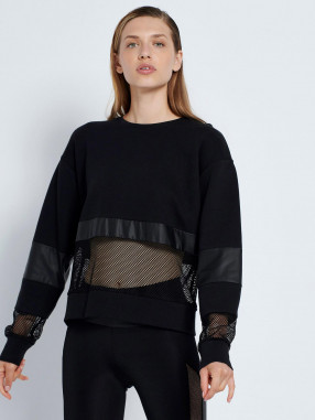 BODY TALK Μακρυμάνικη Μπλούζα W KEEP IT BLACK