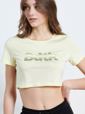 BODY TALK Κοντομάνικη Μπλούζα W Cropped