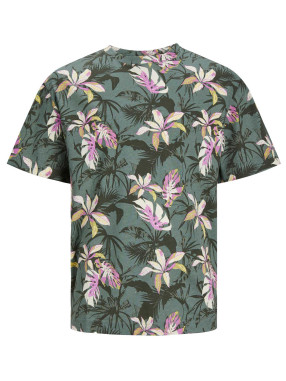 JACK & JONES Tricou Jortampa Aop Ss Crew Neck