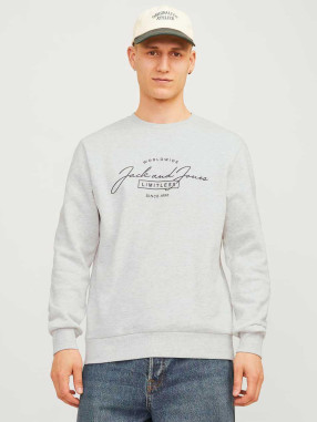 JACK & JONES Μακρυμάνικη Μπλούζα JJFERRIS SWEAT CREW NECK