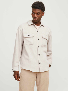 JACK & JONES Πουκάμισο JJEBRADLEY OLLIE OVERSHIRT LS NOOS