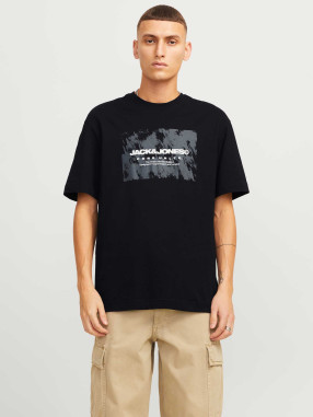 JACK & JONES JCOAERO FRONT PRINT TEE SS CREW NECK T-shirt