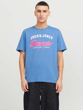 JACK & JONES Tricou Jjelogo Ss O-neck 2 Col Ss25 Sn