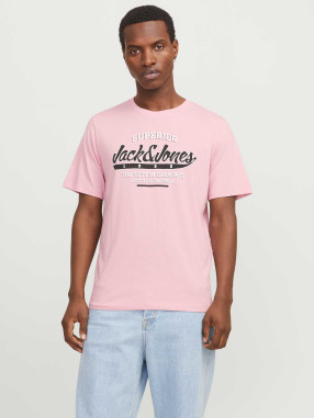 JACK & JONES Tricou Jjelogo Ss O-neck 2 Col Ss25 Sn