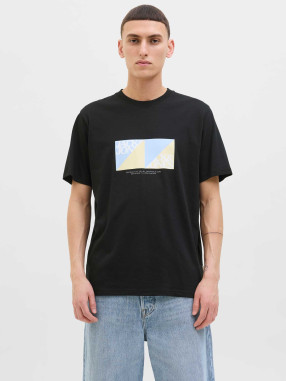 JACK & JONES Тениска JORTAVIRA BRANDING TEE SS CREW NECK
