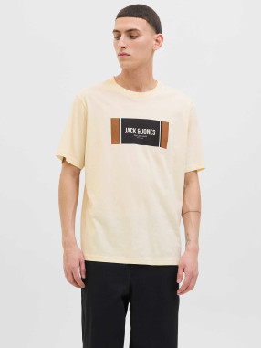 JACK & JONES Tricou Jjhayato Ss Crew Neck Bts Ln