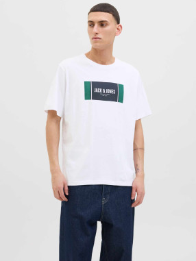 JACK & JONES Tricou Jjhayato Ss Crew Neck Bts Ln
