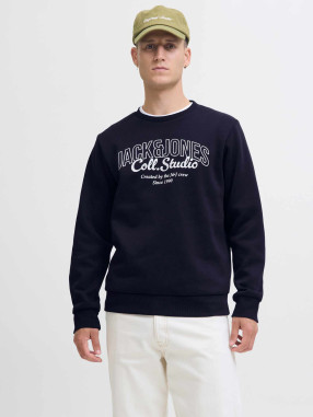 JACK & JONES Μακρυμάνικη Μπλούζα JJMAKOTO SWEAT CREW NECK