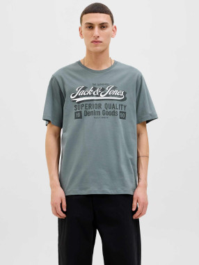 JACK & JONES Tricou Jjelogo Ss O-neck 2 Col Aw25 Sn