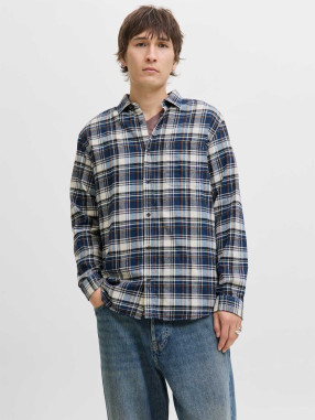 JACK & JONES Camasa Jjjames Flannel Ls