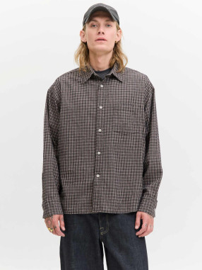 JACK & JONES Camasa Jormeadows Oversized Check Ls