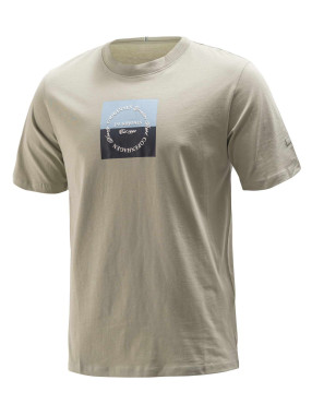 JACK & JONES Тениска JORCATSKILLS SQUARE BRANDING TEE SSCN LN