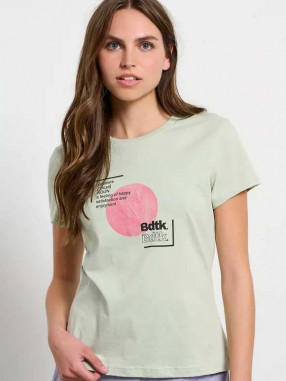 BODY TALK Κοντομάνικη Μπλούζα W