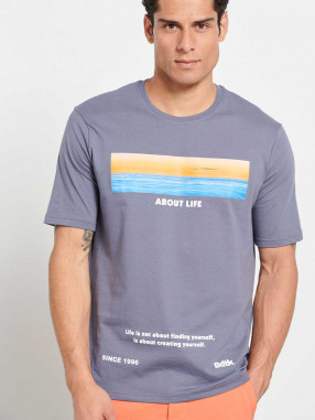 BODY TALK Κοντομάνικη Μπλούζα M