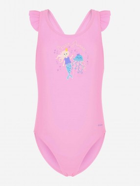 JOSS Costum de baie intreg Little Girls All-over Printed