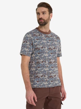 CORDILLERO Tricou Travel Mens Ss Aop