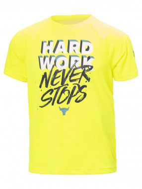 UNDER ARMOUR Παιδική Κοντομάνικη Μπλούζα JR Pjt Rock Tech HardWork