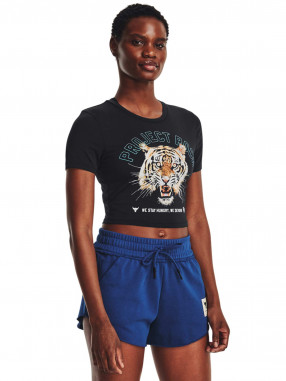 UNDER ARMOUR Κοντομάνικη Μπλούζα Pjt Rock Crop