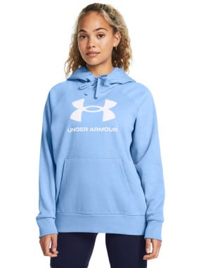 UNDER ARMOUR Μακρυμάνικη Μπλούζα Rival Fleece Big Logo Hdy