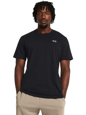 UNDER ARMOUR Κοντομάνικη Μπλούζα UA HW LC PATCH SS-BLK