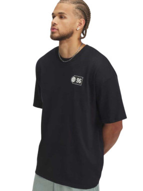 UNDER ARMOUR Κοντομάνικη Μπλούζα UA Heavyweight Hoops Courtside