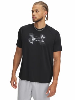 UNDER ARMOUR Κοντομάνικη Μπλούζα M TECH PRINT FILL SS