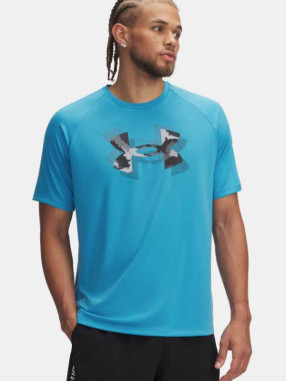 UNDER ARMOUR Κοντομάνικη Μπλούζα M TECH PRINT FILL SS