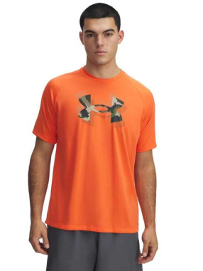 UNDER ARMOUR Κοντομάνικη Μπλούζα M TECH PRINT FILL SS