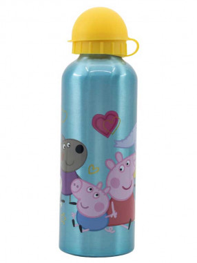 KIDS MOVIE HEROES Παιδικό Μπουκάλι Peppa Pig HIGH ALUMINIUM BOTTLE 530 ML