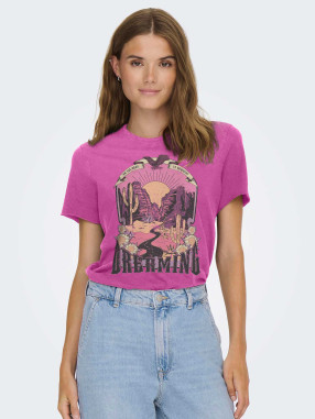 ONLY Tricou Onllucky Life