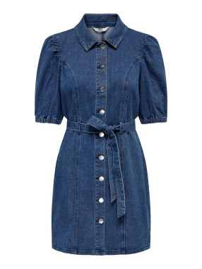 ONLY Φόρεμα BELTED DENIM DRESS