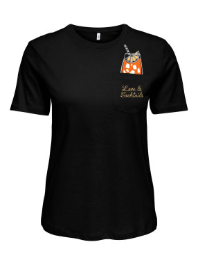 ONLY Тениска ONLPOLLY REG S/S POCKET TOP BOX JRS
