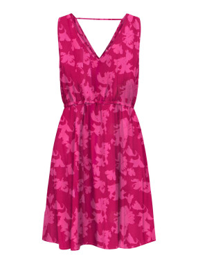 ONLY Рокля ONLNOVA LIFE VIS SARA STRING DRESS WVN