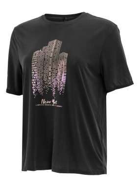 ONLY Тениска ONLFREE LIFE REG S/S CITY TOP BOX JRS