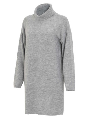 ONLY Рокля ONLTALIO LS STRIPE ROLLNECK DRESS BF KNT