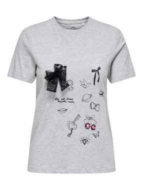 ONLY Tricou Onlnita Life Reg S/s Bow Box Jrs