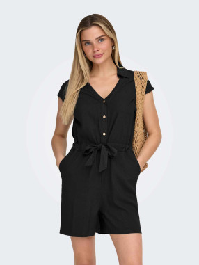 ONLY Гащеризон ONLGOA SL LINEN BL PLAYSUIT CC PNT