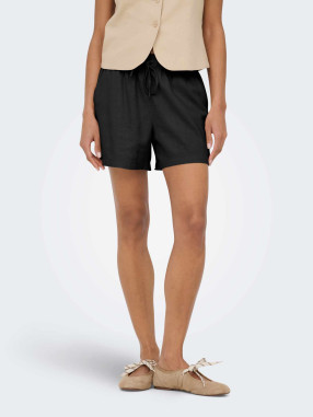 ONLY Къси панталони ONLGOA MW LIN BL PULL-UP CC PNT