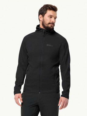 JACK WOLFSKIN Αθλητική Ζακέτα ALPGRAT HOODED FZ M