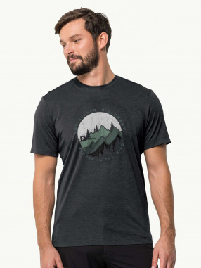 JACK WOLFSKIN Κοντομάνικη Μπλούζα HIKING S/S T M