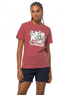 JACK WOLFSKIN Tricou Florell Box T W