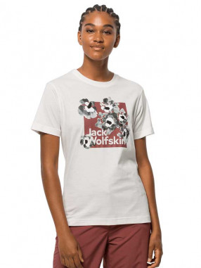 JACK WOLFSKIN Tricou Florell Box T W