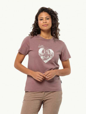 JACK WOLFSKIN Tricou Camping Love T W