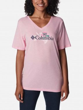 COLUMBIA Tricou Bluebird Day Relaxed V Neck