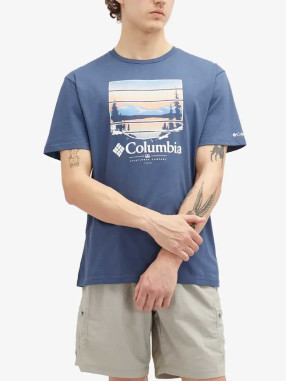 COLUMBIA Κοντομάνικη Μπλούζα Path Lake Graphic II