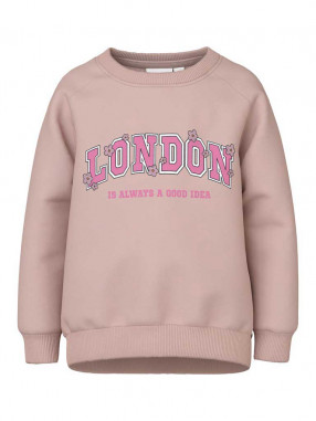 NAME IT Bluza Nmfvenus Ls Sweat Bru O1