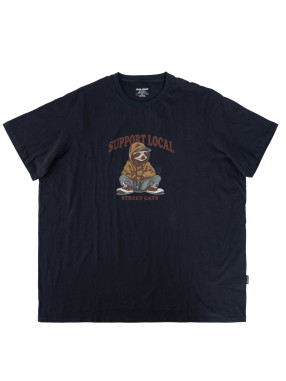 BLEND Тениска BHIRVING FUNNY GRAPH S/S TEE