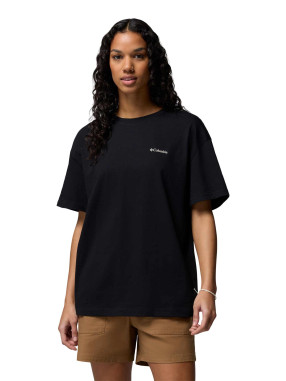 COLUMBIA Тениска Womens Rolling Bend Graphic Oversized